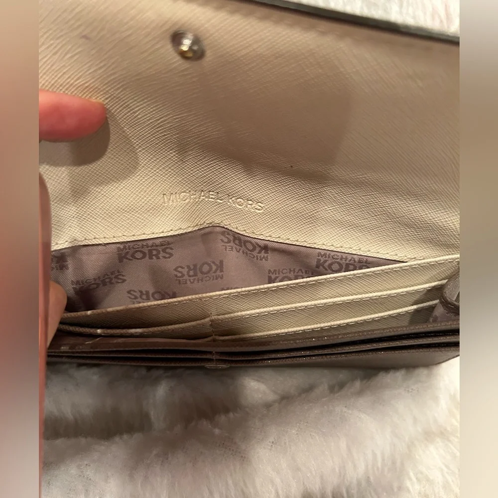 NWOT Michael Kors Slim Jet Set Wallet - Picture 7 of 10